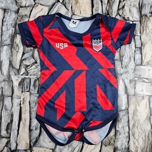 USA Baby Jersey feminine, USA feminine Soccer bodysuit